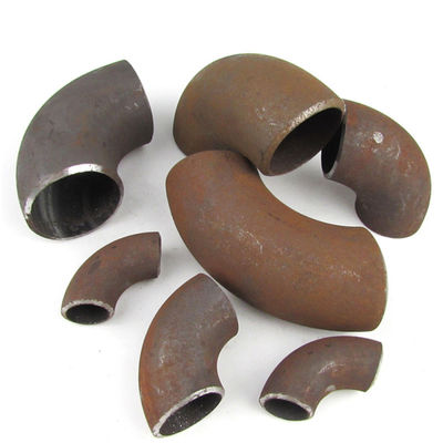 qualité  Oil Gas Water Industria Stainless Steel Carbon Steel Butt Welded To Pipe Fitting 90 Degree Elbow usine